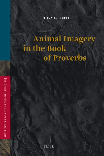 Animal Imagery in the Book of Proverbs