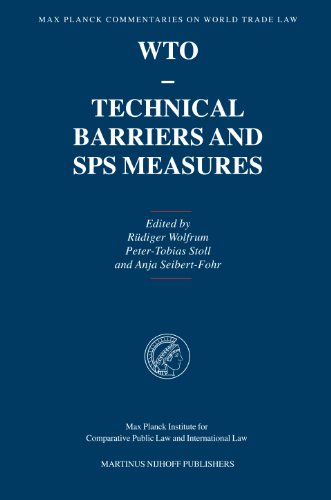 Wto - Technical Barriers and Sps Measures