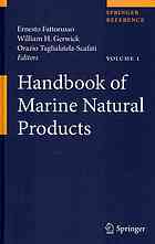 Handbook of Marine Natural Products