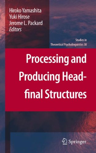 Processing and Producing Head-Final Structures