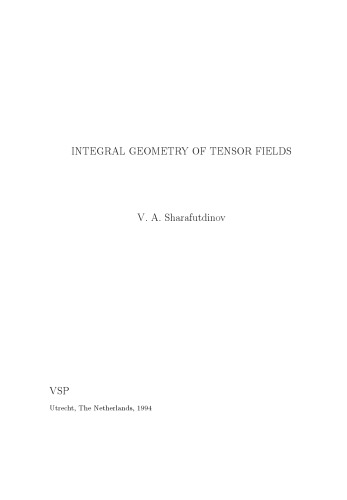 Integral Geometry of Tensor Fields