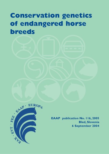 Conservation genetics of endangered horse breeds