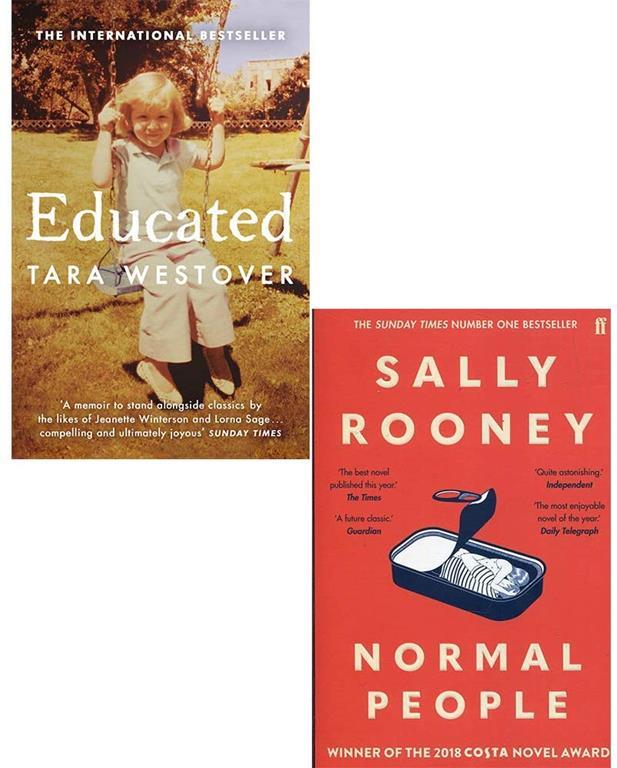 Educated and Normal People 2 Books Collection Set