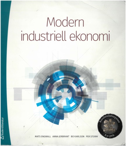 Modern industriell ekonomi.