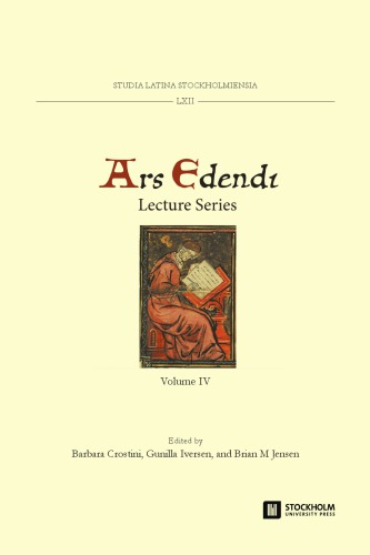 Ars Edendi Lecture Series, Vol. IV