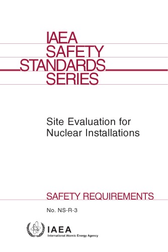 Site evaluation for nuclear installations