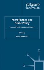 Microfinance and Public Policy