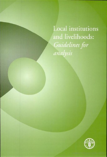 Local Institutions and Livelihoods