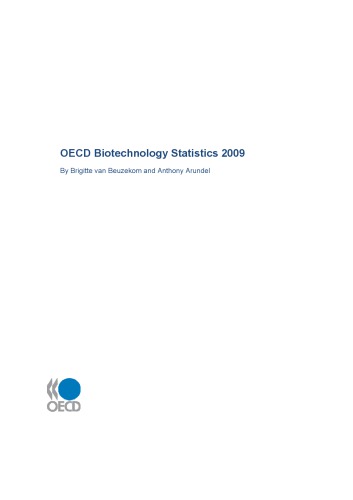 OECD Biotechnology Statistics 2009