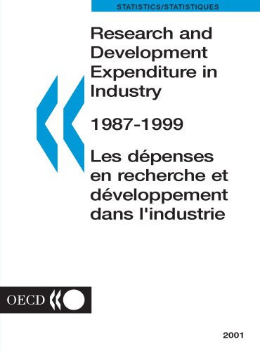 Research and development expenditure in industry 1987-1999.