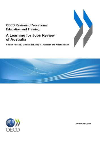 A learning for jobs review of Australia 2008