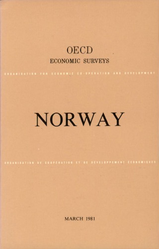 Oecd Economic Surveys : Norway 1980-1981.