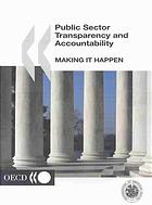 Public Sector Transparency and Accountability