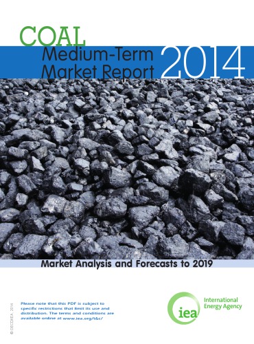 Medium-term coal market report 2014 : market analysis and forecasts to 2019