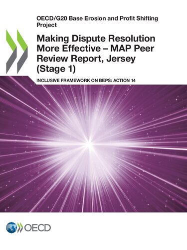 Making dispute resolution more effective - MAP peer review report inclusive framework on BEPS: action 14 Jersey (stage 1)