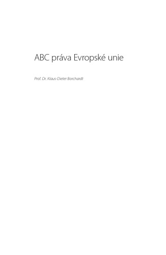 ABC práva Evropské unie