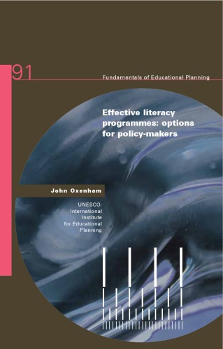 Effective literacy programmes : options for policy-makers