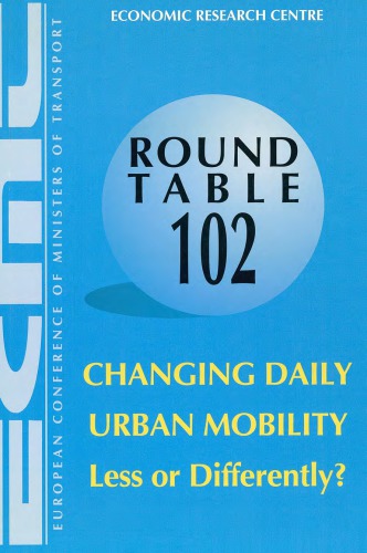 Report of the Hundred and Second Round Table on Transport Economics held in Paris on 9th-10th May 1996 on the following topic : changing daily urban mobility, less or differently?.