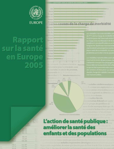 Rapport sur la santé en Europe 2005 : l'action de santé publique : améliorer la santé des enfants et des populations