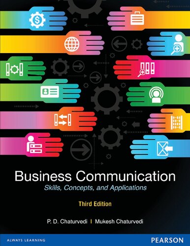 Business Communication, 3/e : Concepts, Skills, Cases and Applications.