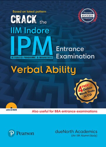 Crack the IIM Indore IPM (Integrated Programme in Management) Entrance Examination Verbal Ability.