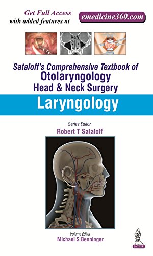 Sataloff's Comprehensive Textbook of Otolaryngology