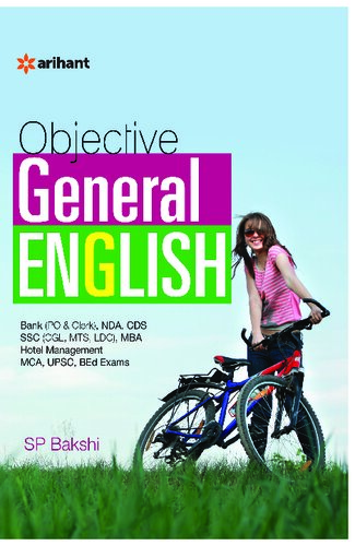 Objective general English (For all competitive exams)