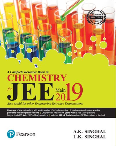 A Complete Resource Book in Chemistry for JEE Main 2019