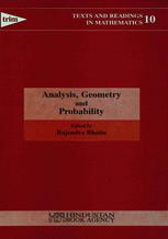 Analysis, Geometry and Probability : Essays in Honour of K. R. Parthasarathy.