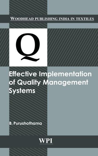 Effective Implementation of Quality Management Systems