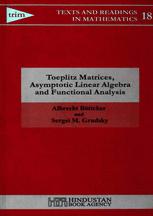 TOEPLITZ MATRICES, ASYMPTOTIC LINEAR AALGEBRA AND FUNCTIONAL ANALYSIS