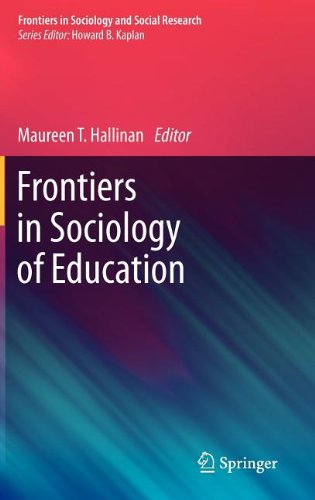 Frontiers In Sociology Of Education (Frontiers In Sociology And Social Research)