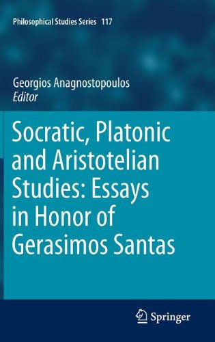 Socratic, Platonic and Aristotelian Studies
