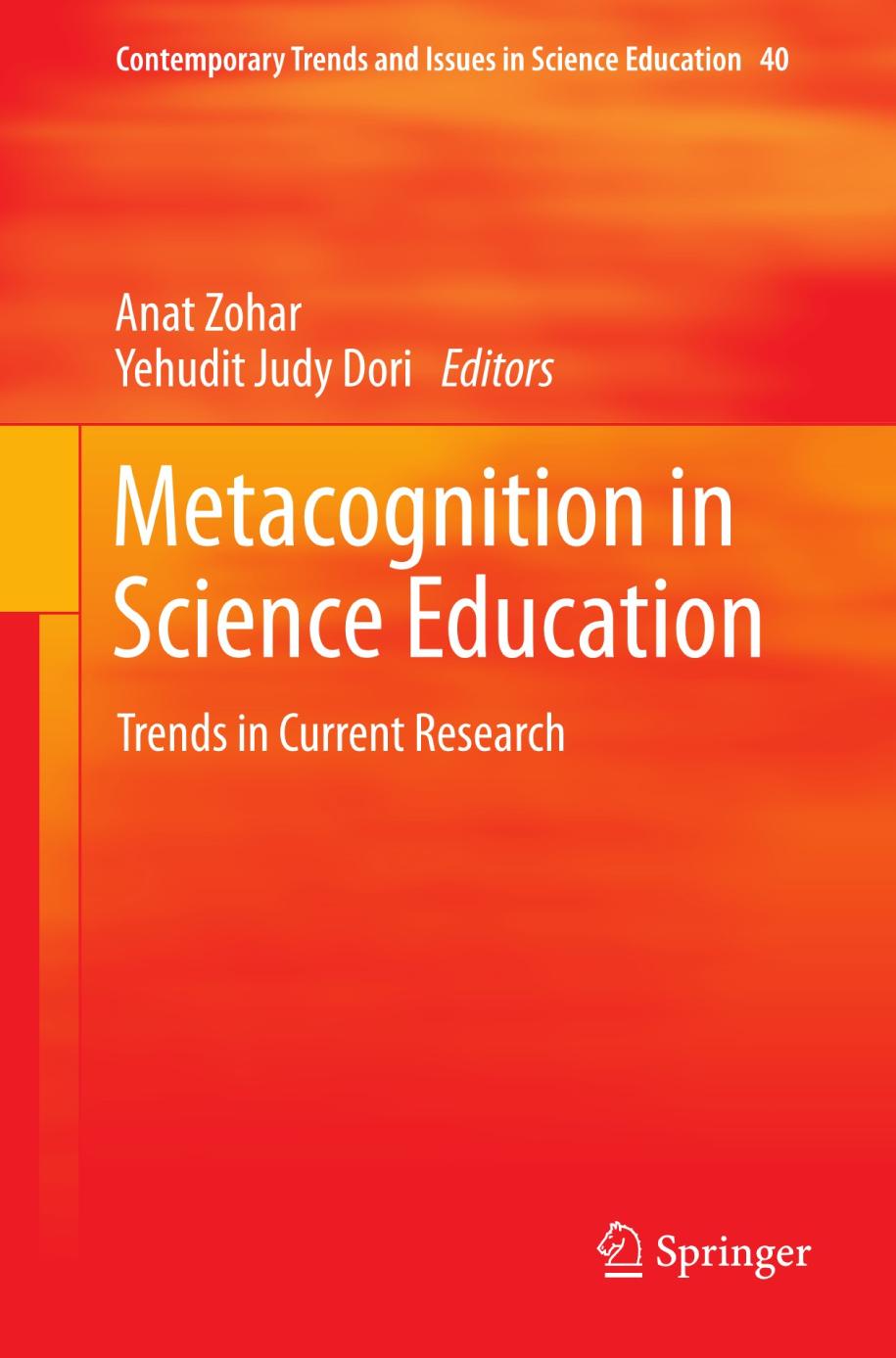 Metacognition in Science Education