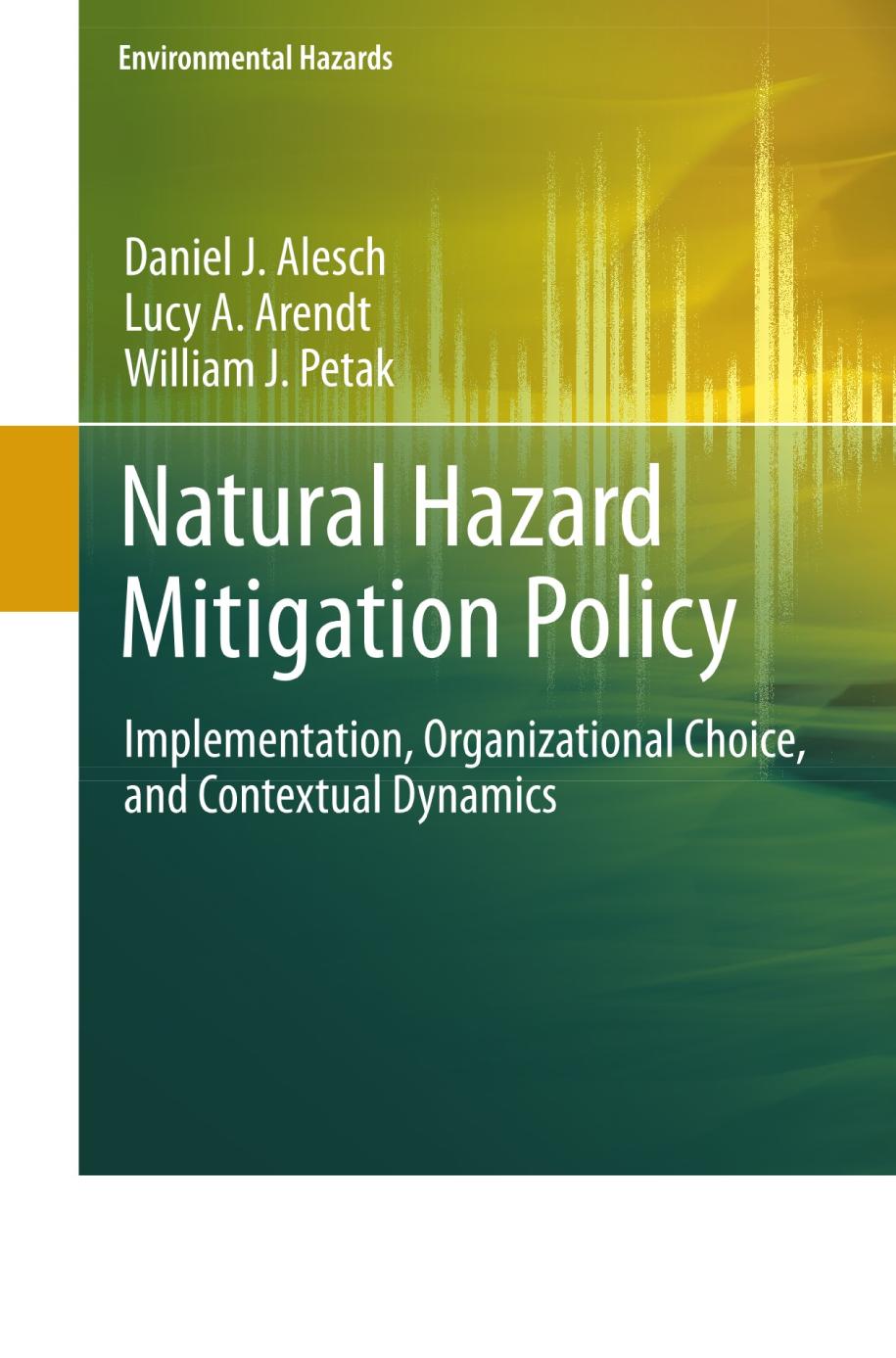 Natural Hazard Mitigation Policy