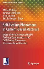 Self-Healing Phenomena in Cement-Based Materials