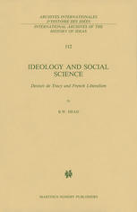 Ideology and Social Science : Destutt de Tracy and French Liberalism