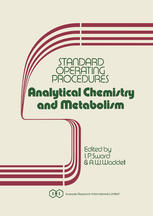 Standard operating procedures analytical chemistry and metabolism