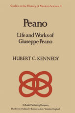 Peano : Life and Works of Giuseppe Peano