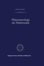 Phanomenologie Der Mathematik