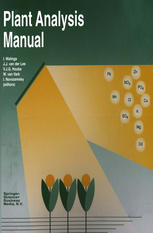 Plant analysis manual