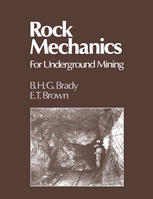 Rock Mechanics : For Underground Mining.