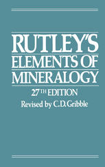 Rutley's Elements of Mineralogy