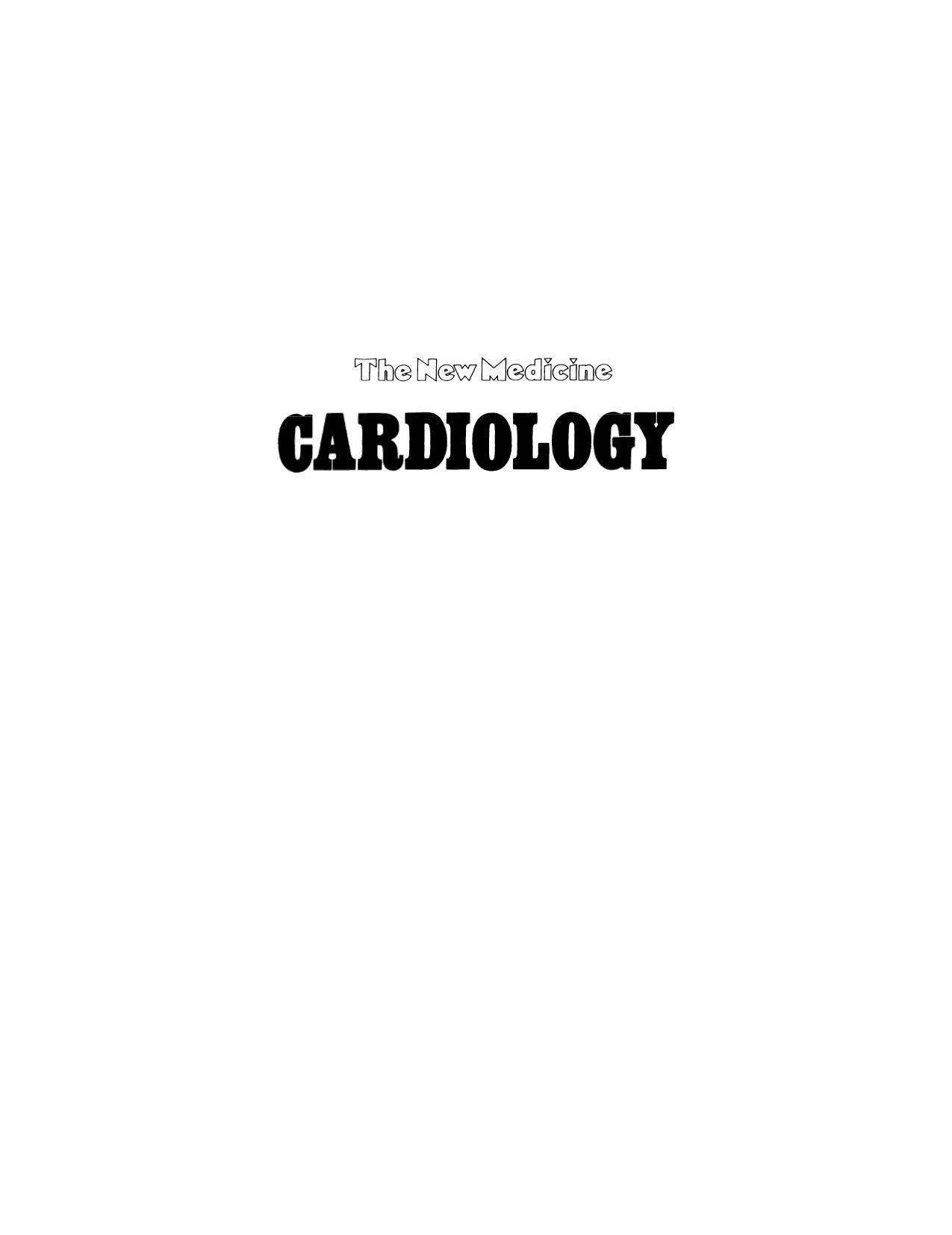 Cardiology.