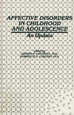 Affective Disorders in Childhood and Adolescence : an Update