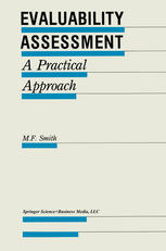 Evaluability assessment : a practical approach