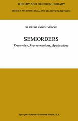 Semiorders : Properties, Representations, Applications