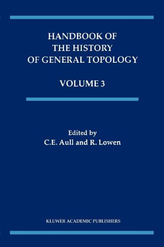 Handbook of the History of General Topology