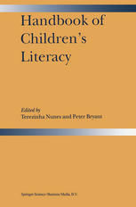 Handbook of Children's Literacy.