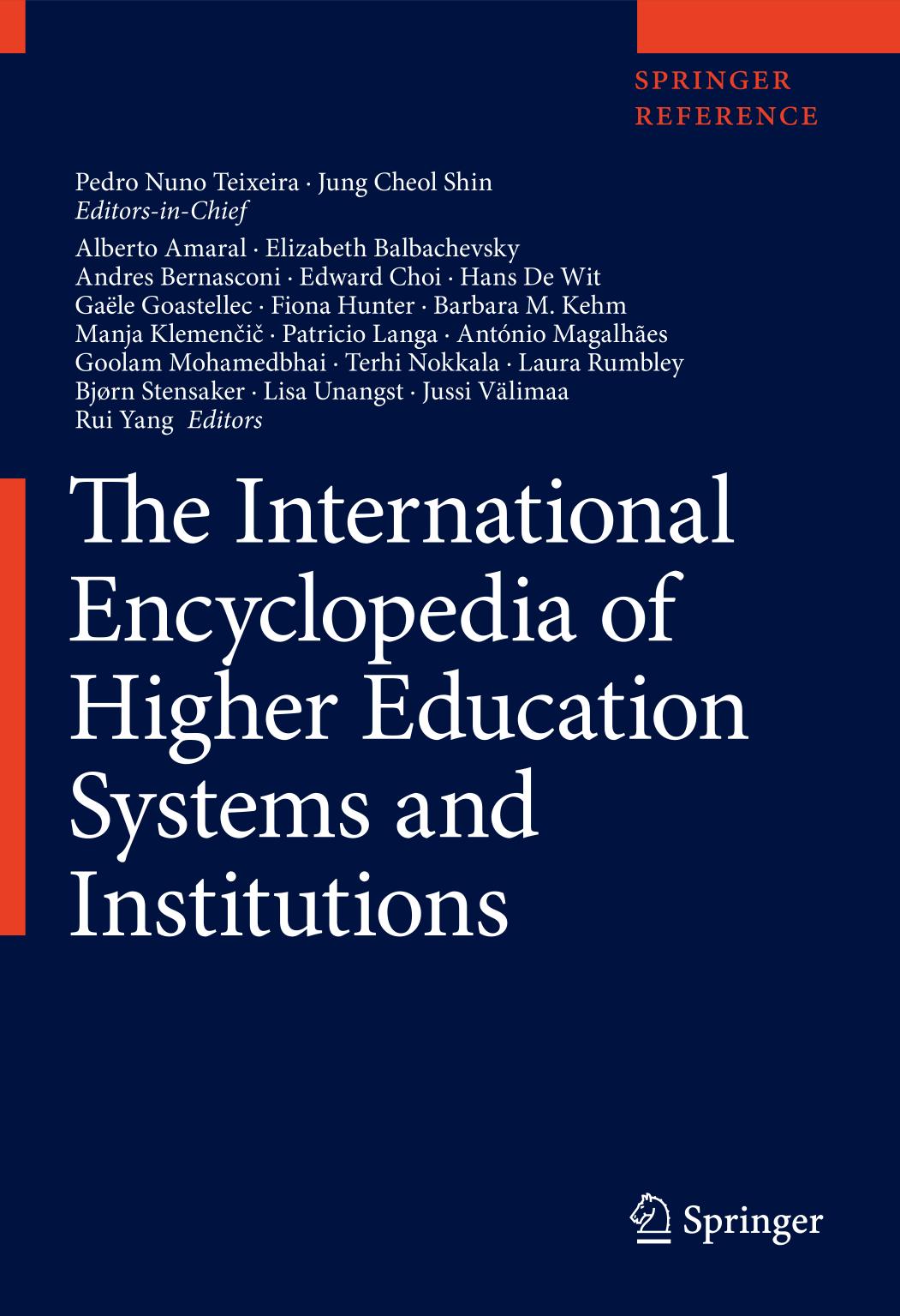 The International Encyclopedia of Higher Education Systems and Institutions